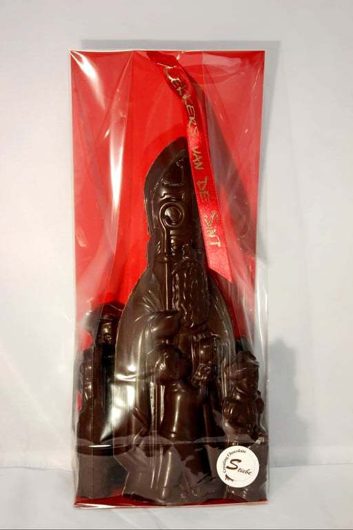 Sint & Piet Fondant chocolade groot SUIKERVRIJ